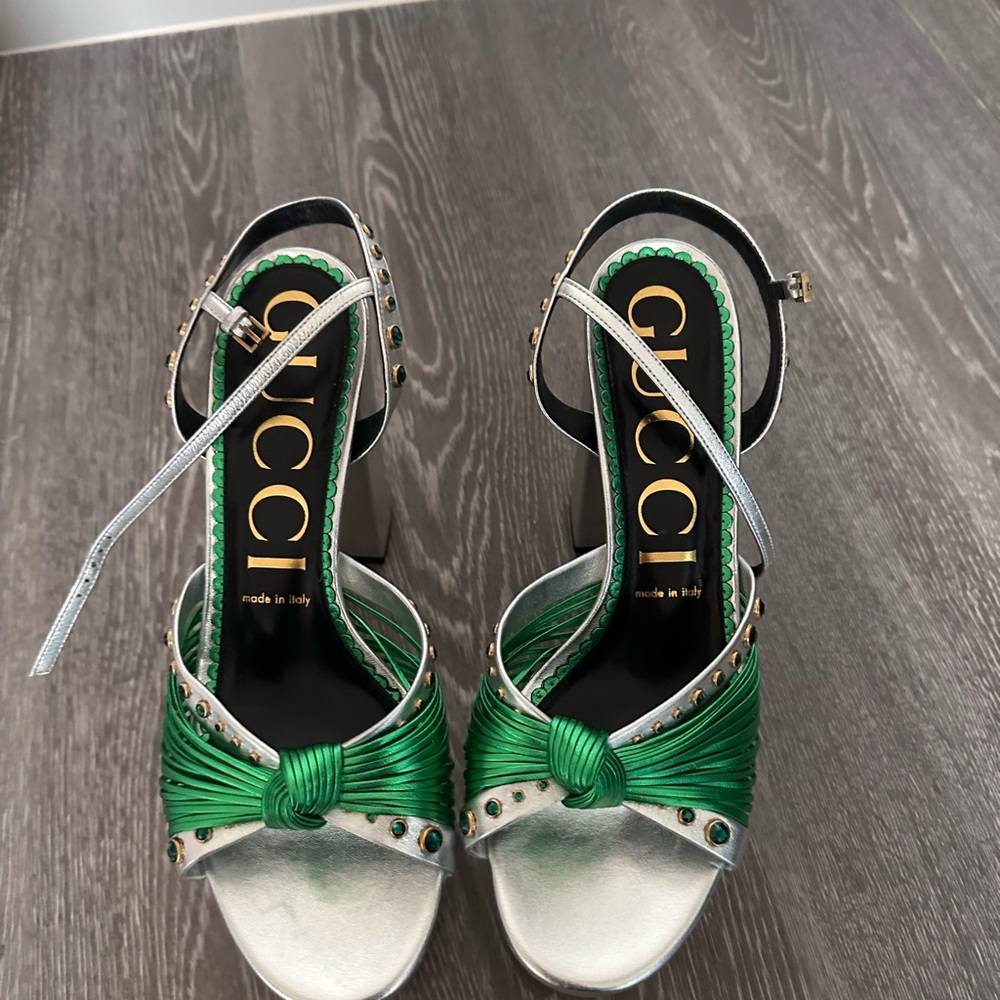 gucci platform heels